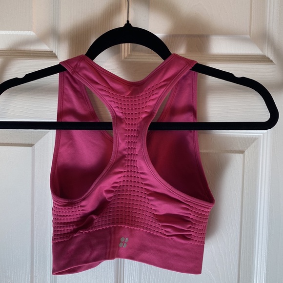 SWEATY BETTY Stamina Longline Sports Bra Size Small Performance Wear - Picture 4 of 7